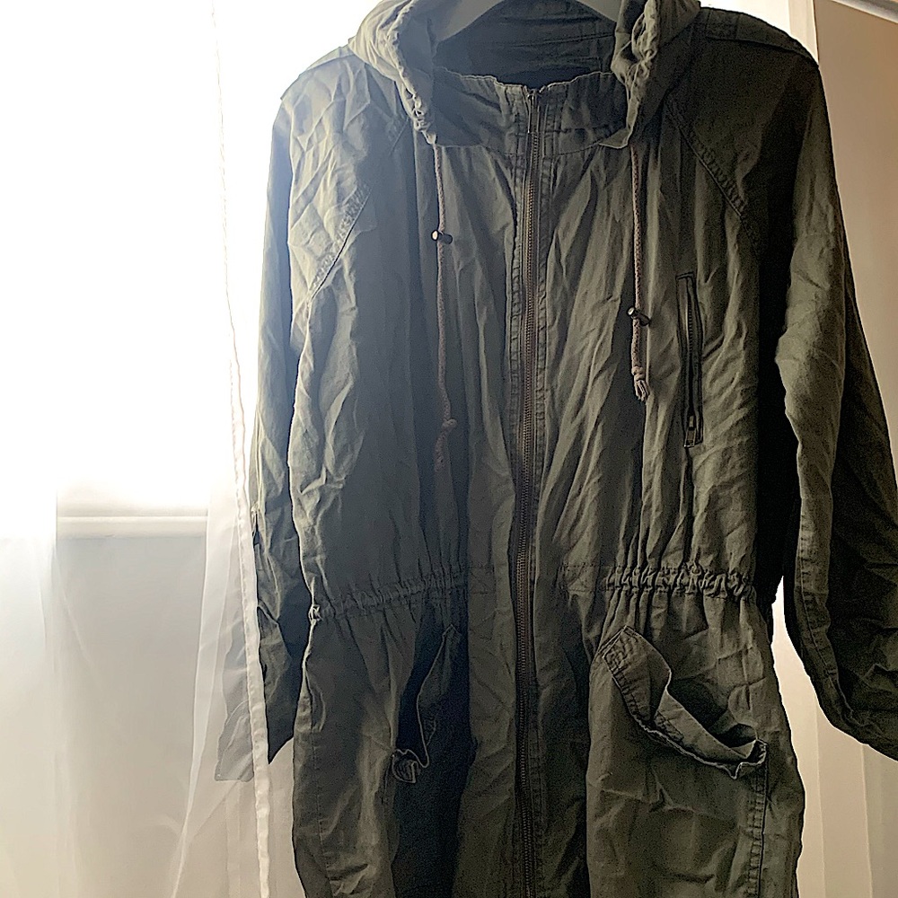 Olive green women’s jacket
